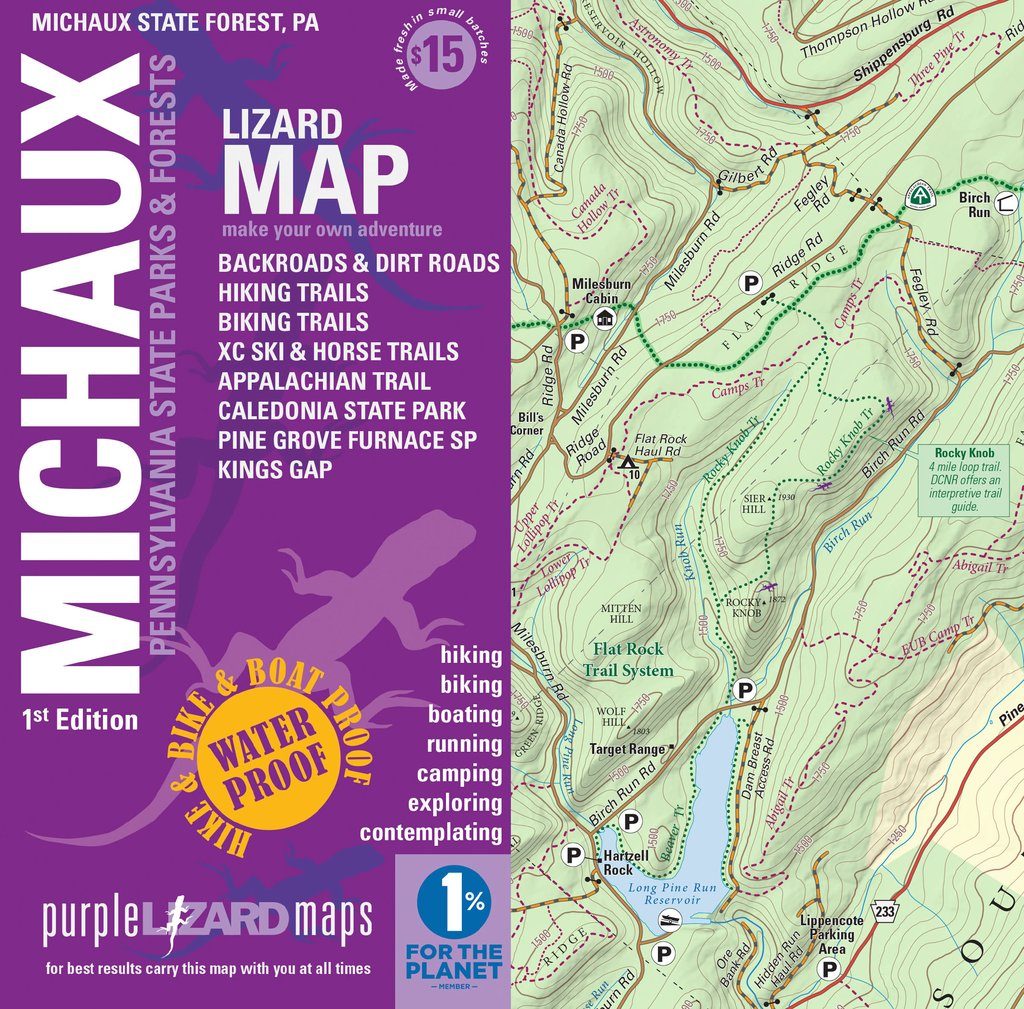 Michaux Cover and Map